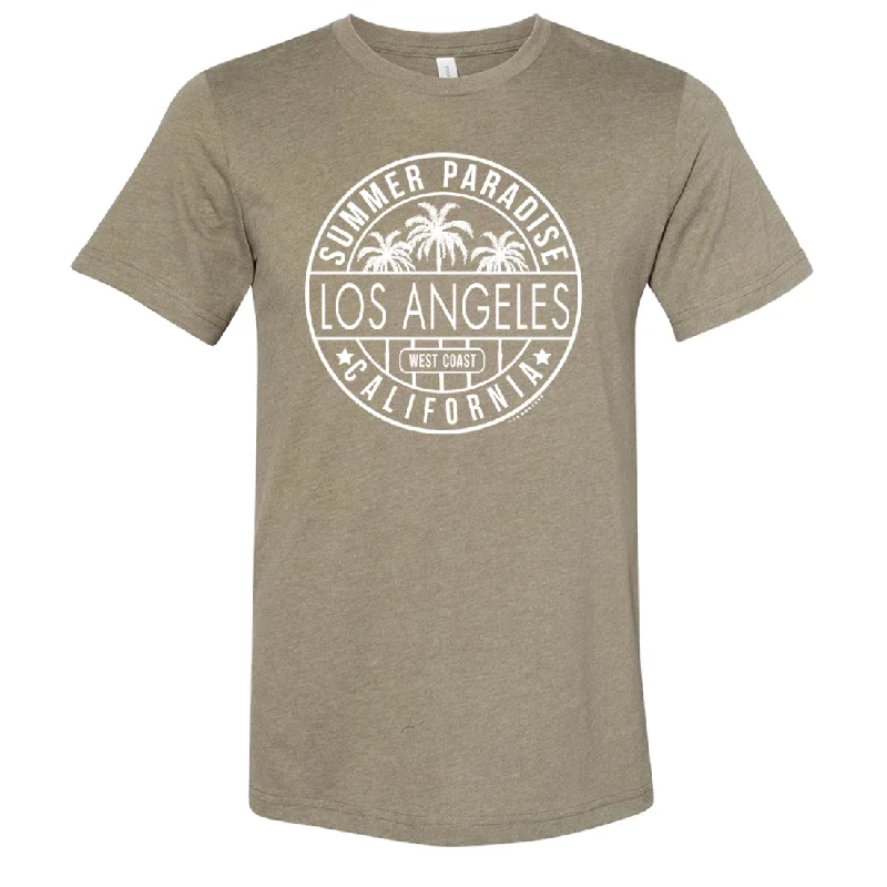 Men's v - neck muscle t - shirts for a body - building aestheticLos Angeles California West Coast Asst Colors Sueded Tee Men's v - neck muscle t - shirts for a body - building aestheticLos Angeles California West Coast Asst Colors Sueded Tee