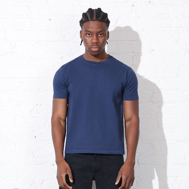 Men's distressed denim - look t - shirts with a rugged appealLos Feliz Crop Muscle Tee II Men's distressed denim - look t - shirts with a rugged appealLos Feliz Crop Muscle Tee II