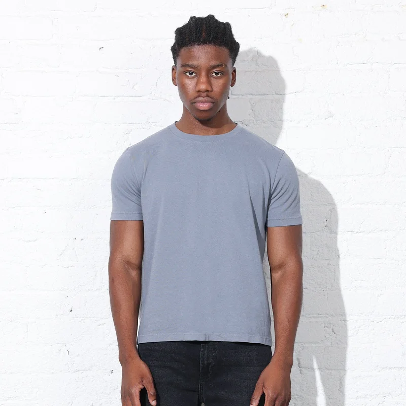 Men's short - sleeve linen t - shirts for summer beach outingsLos Feliz Crop Muscle Tee II Men's short - sleeve linen t - shirts for summer beach outingsLos Feliz Crop Muscle Tee II