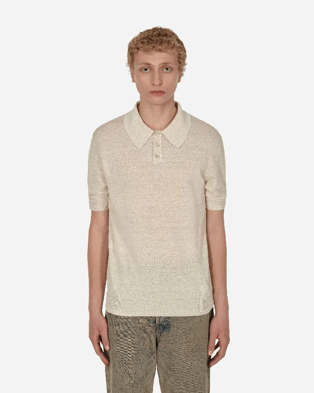 Men's lightweight performance t - shirts for running marathonsLinen Polo Shirt White