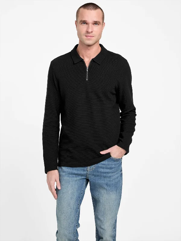 Men's plus - size pocket t - shirts with a classic lookMax Zip Polo