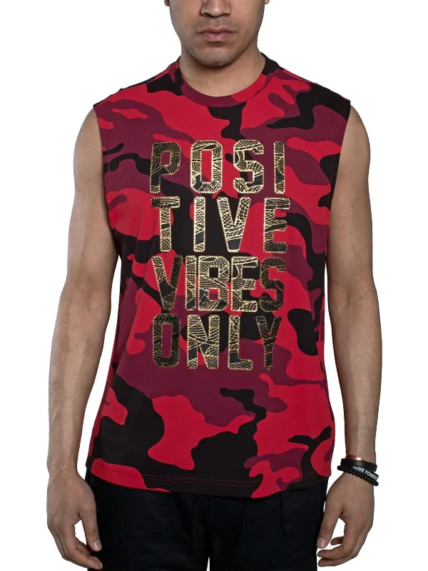 Men's organic cotton crew - neck t - shirts for everyday comfortMens Camo Graphic Tank Top Men's organic cotton crew - neck t - shirts for everyday comfortMens Camo Graphic Tank Top