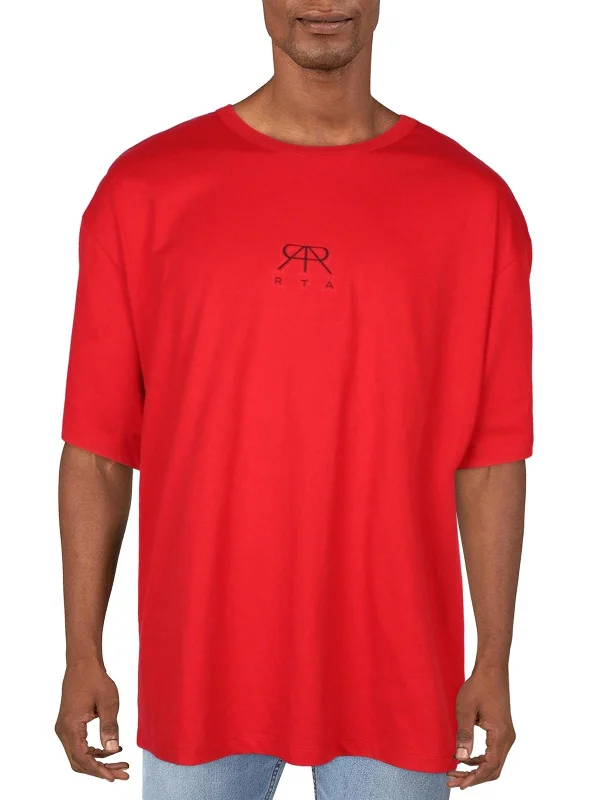 Men's moisture - wicking athletic t - shirts for intense workoutsMens Cotton Oversized Graphic T-Shirt Men's moisture - wicking athletic t - shirts for intense workoutsMens Cotton Oversized Graphic T-Shirt