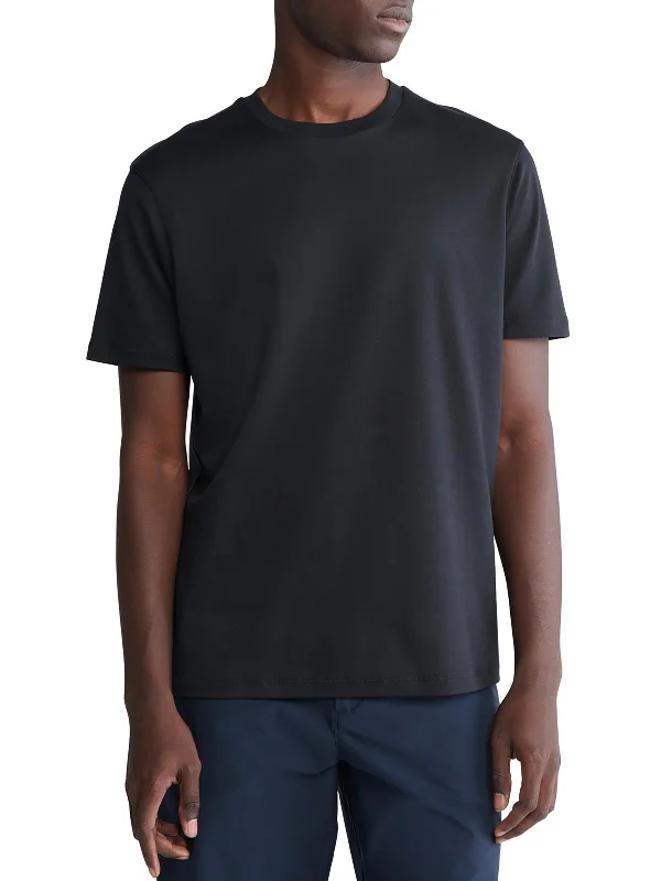Men's ribbed t - shirts with a textured finish for added styleMens Crewneck Short Sleeve T-Shirt Men's ribbed t - shirts with a textured finish for added styleMens Crewneck Short Sleeve T-Shirt