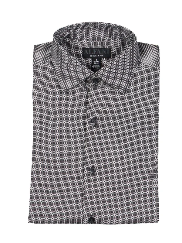 Men's antimicrobial t - shirts for odor - free freshness during travelMens Slim Fit Geometric Button-Down Shirt Men's antimicrobial t - shirts for odor - free freshness during travelMens Slim Fit Geometric Button-Down Shirt