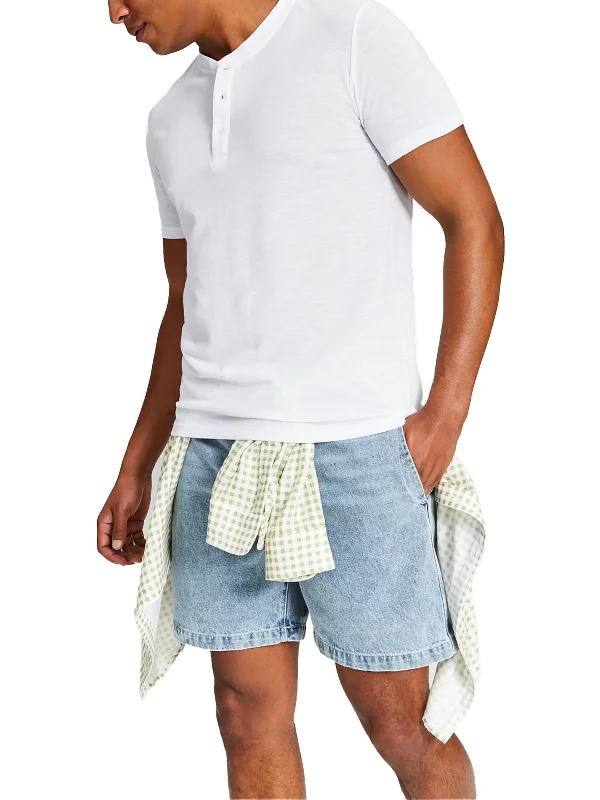 Men's eco - friendly recycled t - shirts for sustainable fashion choicesMens Slub Knit Polo