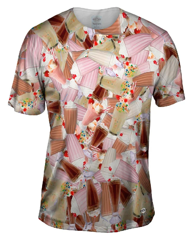 Men's lightweight performance t - shirts for running marathonsMilkshake Afternoon Jumbo