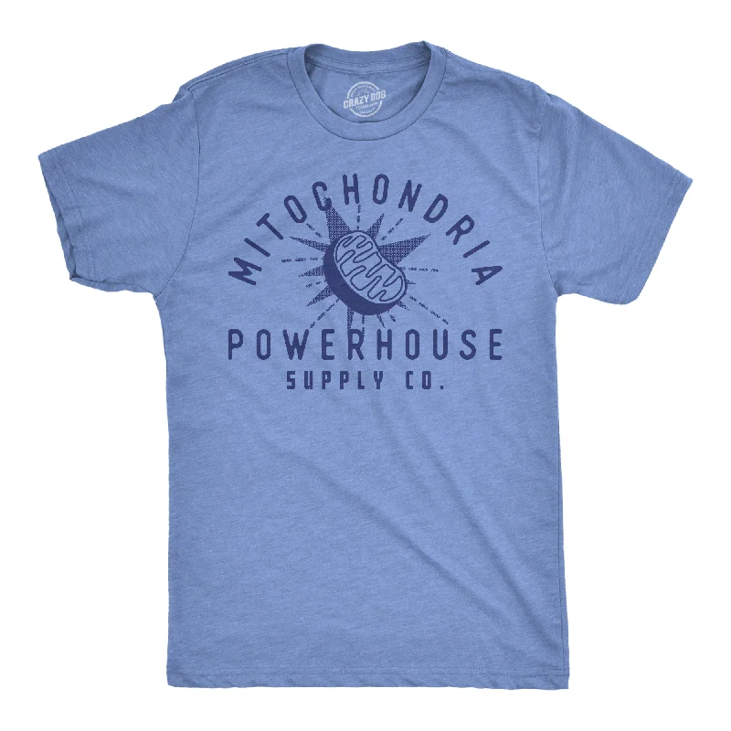 Men's tie - dye t - shirts with a bohemian styleMitochondria Powerhouse Supply Co Men's T Shirt