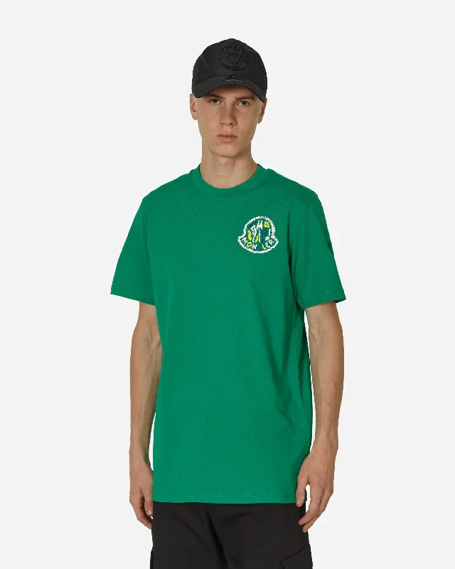 Men's moisture - wicking athletic t - shirts for intense workoutsLogo T-Shirt Green