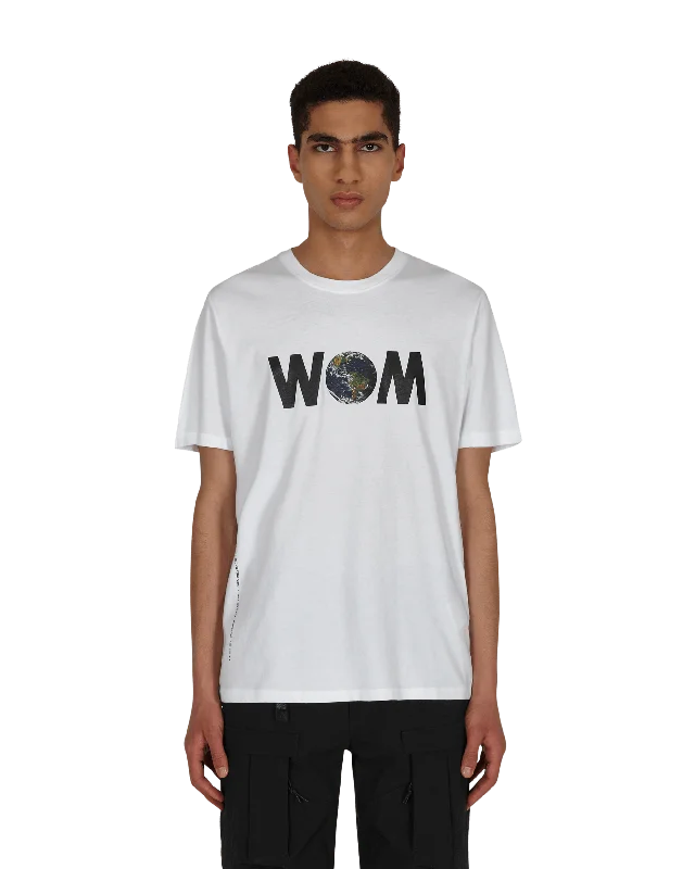 Men's thermal t - shirts with a high - neck design for cold weather7 Moncler FRGMT Hiroshi Fujiwara World of Moncler T-Shirt White Men's thermal t - shirts with a high - neck design for cold weather7 Moncler FRGMT Hiroshi Fujiwara World of Moncler T-Shirt White