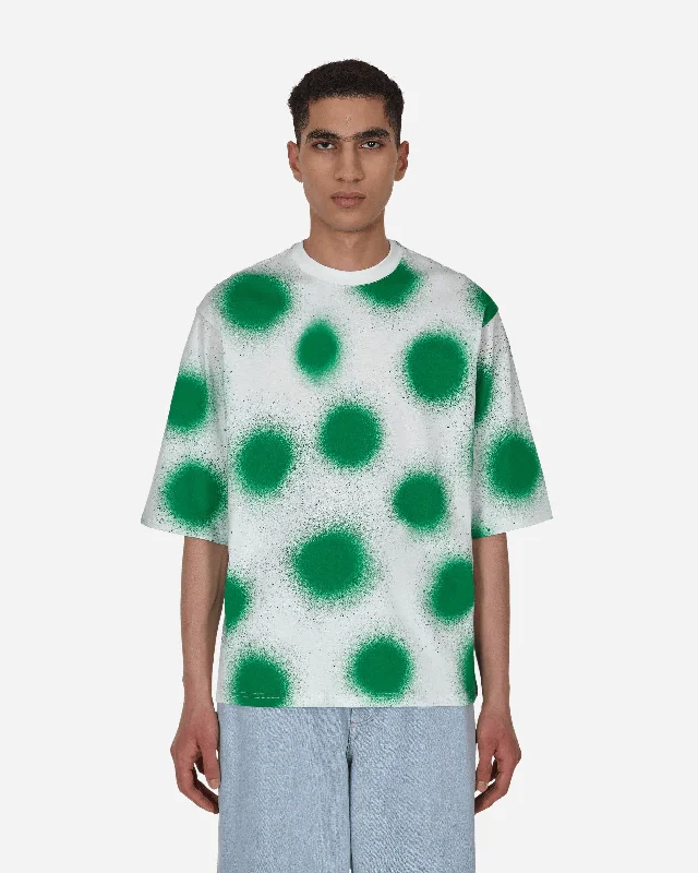 Men's distressed denim - look t - shirts with a rugged appeal1 Moncler JW Anderson Printed T-Shirt White Men's distressed denim - look t - shirts with a rugged appeal1 Moncler JW Anderson Printed T-Shirt White