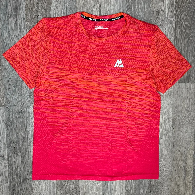 Men's mock - neck t - shirts with a modern and sleek styleMontirex Trail Tee - Red