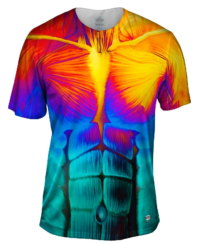 Men's moisture - wicking athletic t - shirts for intense workoutsMuscle Tone