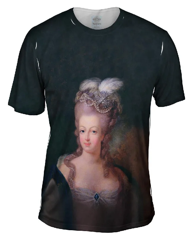 Men's ribbed t - shirts with a textured finish for added styleMusee Antoine Lecuyer - "Marie Antoinette" (1775) Men's ribbed t - shirts with a textured finish for added styleMusee Antoine Lecuyer - "Marie Antoinette" (1775)