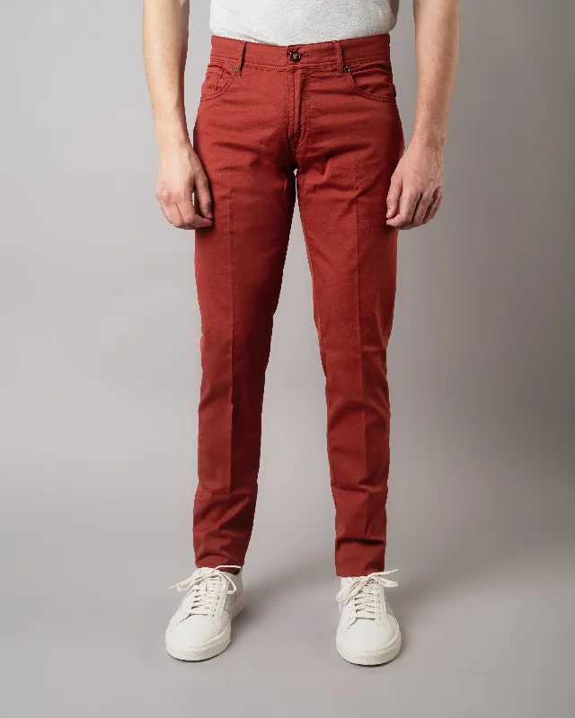 Men's pastel colored casual cotton pants for a spring - friendly styleCasual Straight Leg Pant