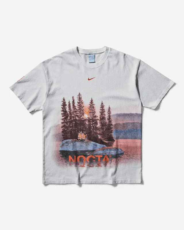 Men's plus - size pocket t - shirts with a classic lookMen's NOCTA Opal Reels T-Shirt White