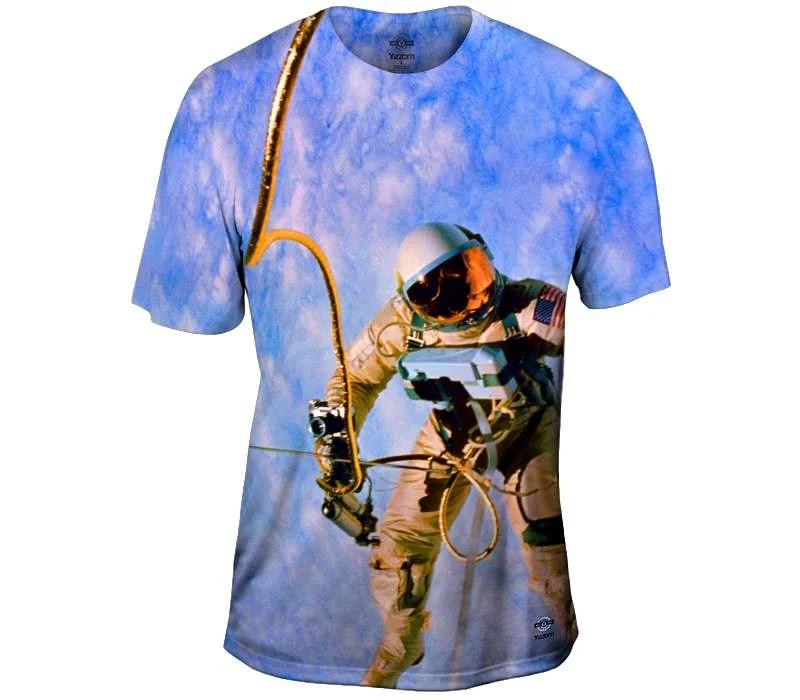 Men's short - sleeve linen t - shirts for summer beach outingsOn a Tether