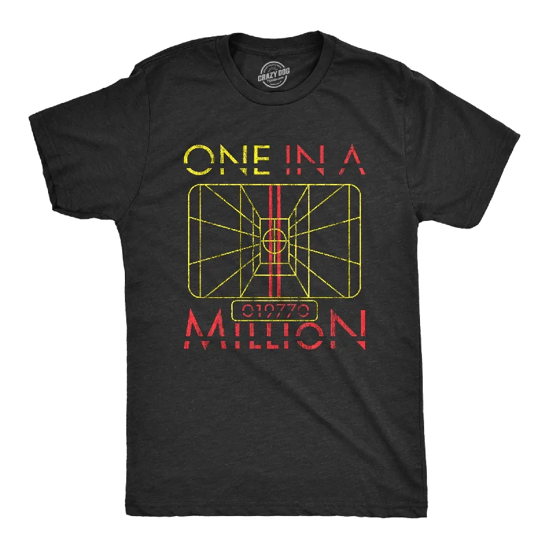 Men's UV - protection t - shirts for outdoor activities in the sunOne In A Million Men's T Shirt