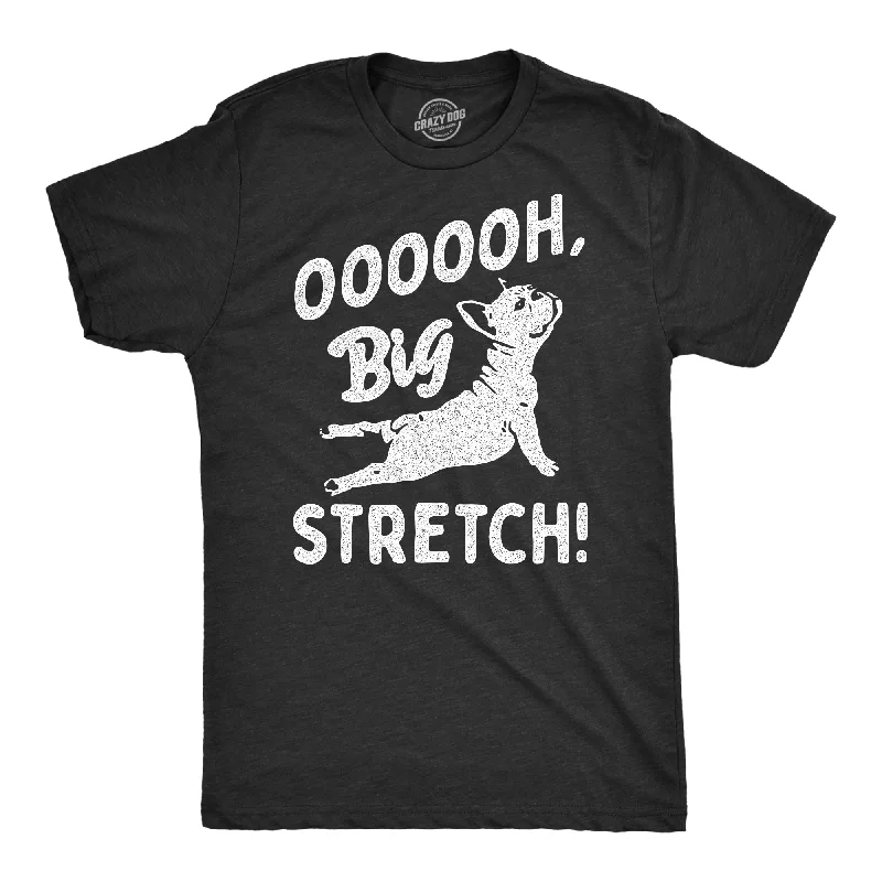 Men's thermal t - shirts with a high - neck design for cold weatherOOOOOH Big Stretch Dog Men's T Shirt