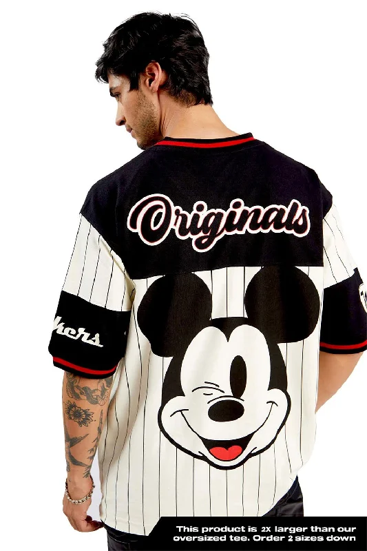 Men's organic cotton crew - neck t - shirts for everyday comfortOriginal Mickey Oversized Jersey
