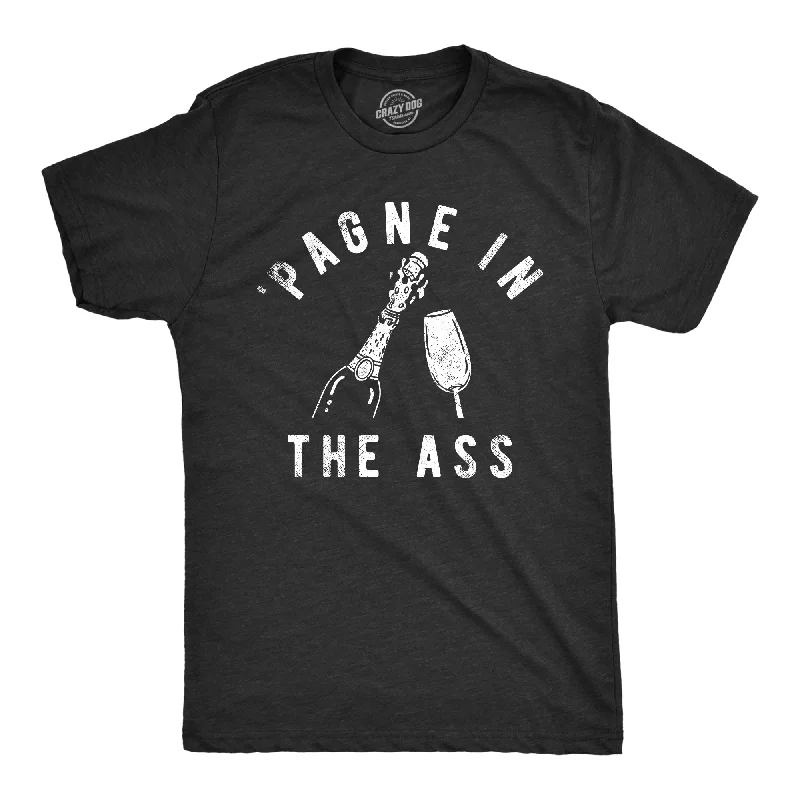 Men's ribbed t - shirts with a textured finish for added stylePagne In The Ass Men's T Shirt