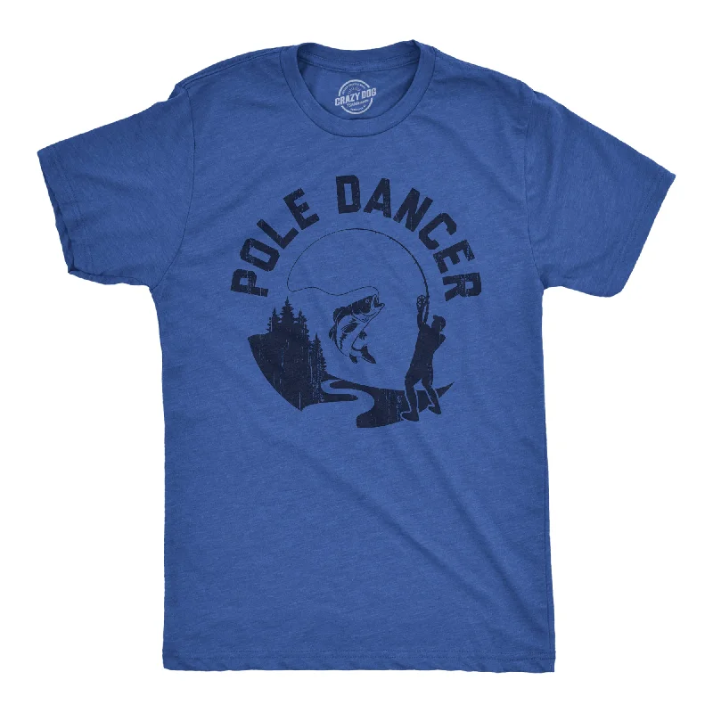 Men's printed Hawaiian t - shirts for tropical vacationsPole Dancer Men's T Shirt