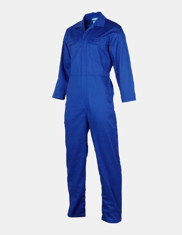 Overalls for dog walkers with a pet - friendly featureBetacraft Polycotton Overalls Blue Overalls for dog walkers with a pet - friendly featureBetacraft Polycotton Overalls Blue