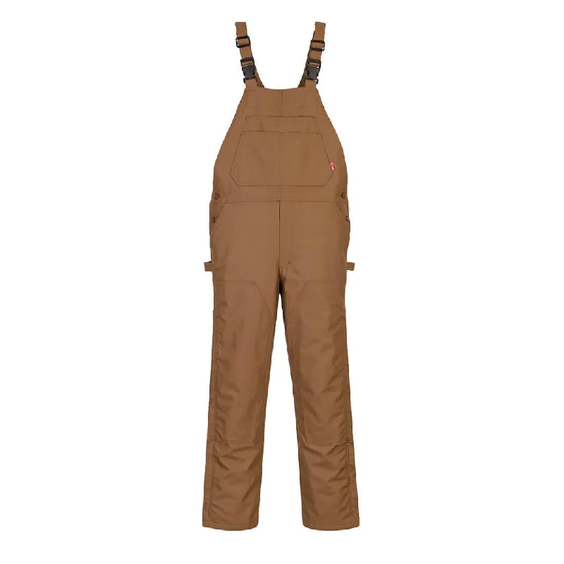 Vintage - inspired overalls with brass buttonsPortwest UFR49 - FR Duck Quilt Lined Bib Overall Vintage - inspired overalls with brass buttonsPortwest UFR49 - FR Duck Quilt Lined Bib Overall