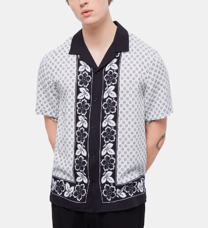 Men's printed Hawaiian t - shirts for tropical vacationsPrinted Shirt