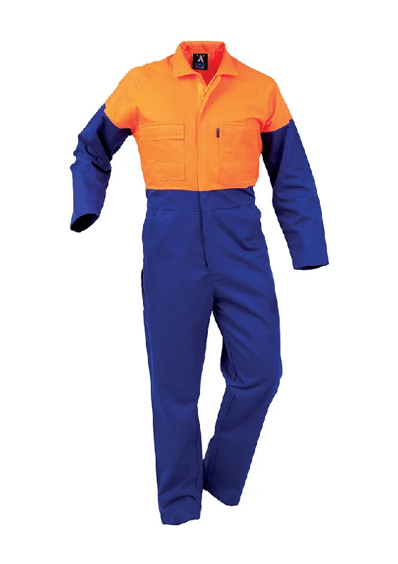 Overalls with a wide - leg design for comfort​Protex, Polycotton, Day Only, Zipped Overall
