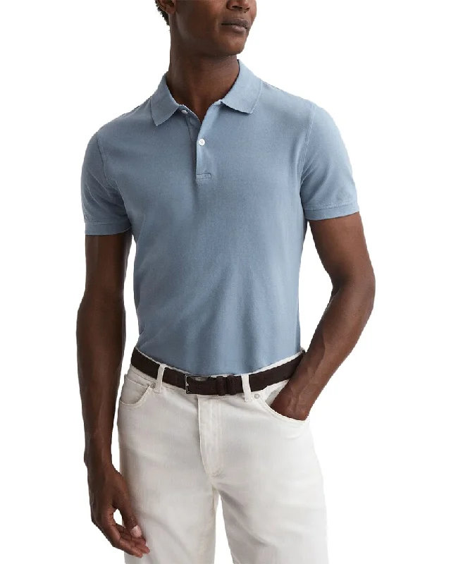 Men's moisture - wicking athletic t - shirts for intense workoutsReiss Puro Polo Shirt