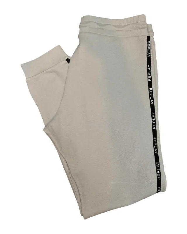Men's camo print casual utility pants for a rugged outdoor feelREPLAY Athletic Jogger Pant BEIGE