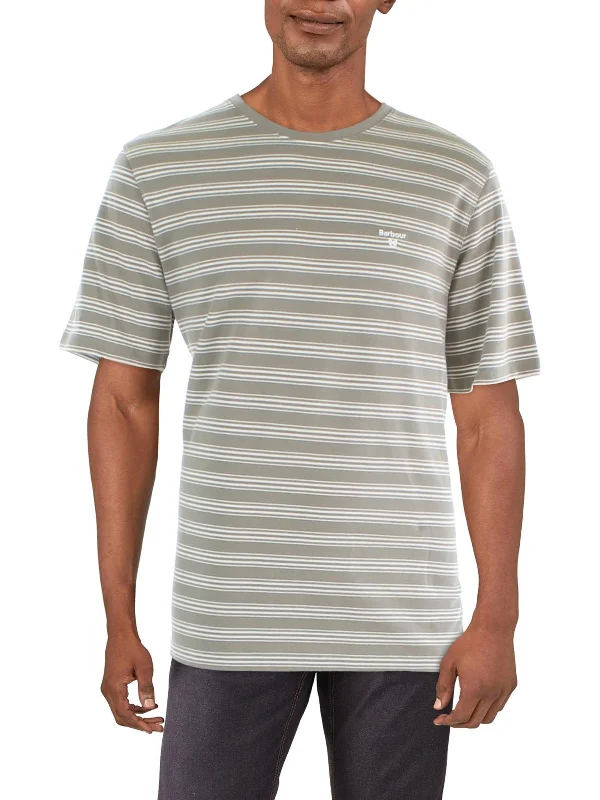 Men's plus - size pocket t - shirts with a classic lookSherburn Mens Striped Knit T-Shirt Men's plus - size pocket t - shirts with a classic lookSherburn Mens Striped Knit T-Shirt