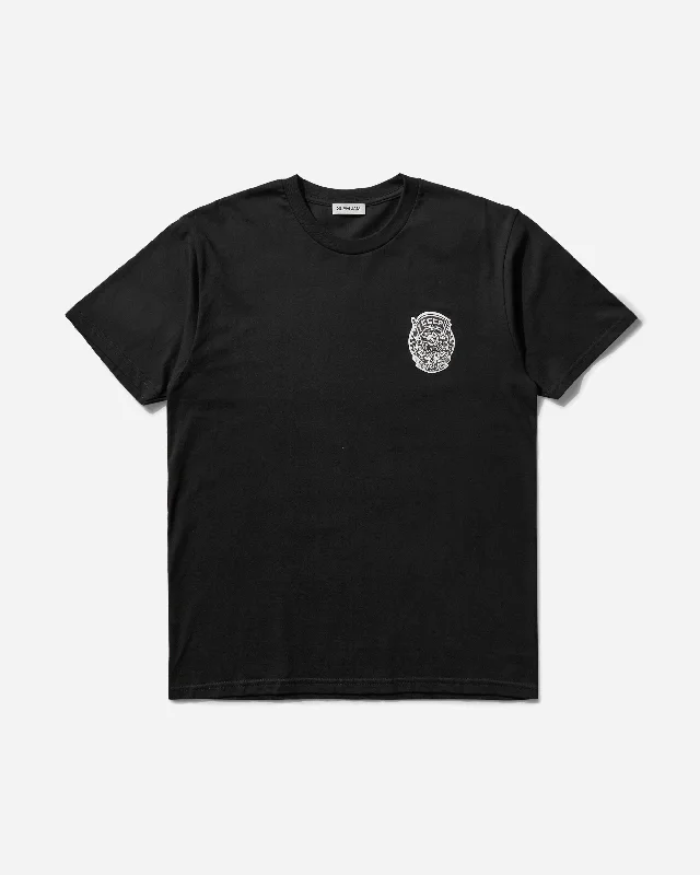 Men's long - sleeve henley t - shirts with button - down placketsCCCP Produci Consuma Crepa T-Shirt Black Men's long - sleeve henley t - shirts with button - down placketsCCCP Produci Consuma Crepa T-Shirt Black