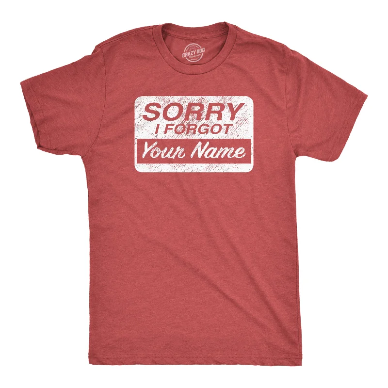 Men's plus - size pocket t - shirts with a classic lookSorry I Forgot Your Name Men's T Shirt Men's plus - size pocket t - shirts with a classic lookSorry I Forgot Your Name Men's T Shirt