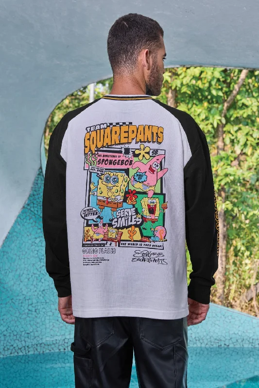 Men's v - neck muscle t - shirts for a body - building aestheticSpongeBob Oversized Jersey Men's v - neck muscle t - shirts for a body - building aestheticSpongeBob Oversized Jersey