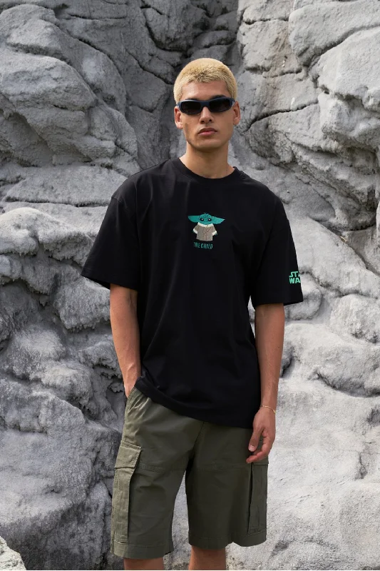 Men's moisture - wicking athletic t - shirts for intense workoutsStar Wars - The Child Oversized T-shirt Men's moisture - wicking athletic t - shirts for intense workoutsStar Wars - The Child Oversized T-shirt