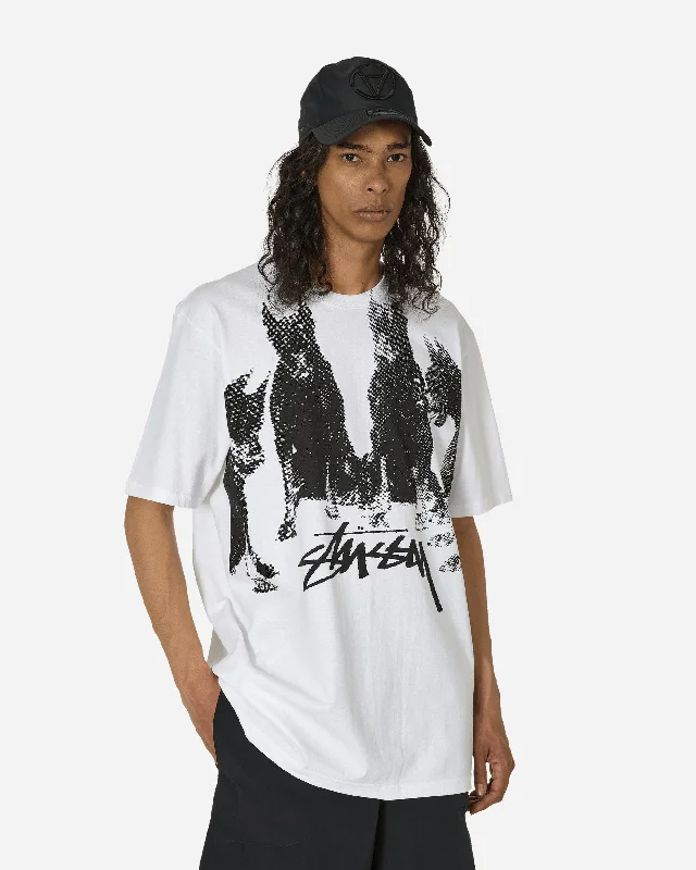 Men's plus - size pocket t - shirts with a classic lookDobermans T-Shirt White