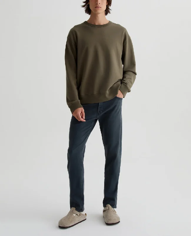 Men's patterned casual silk blend pants for a unique night - out styleTellis Jean - 7 Years Sulfur Melange Smoke 1783HYD07YMEL
