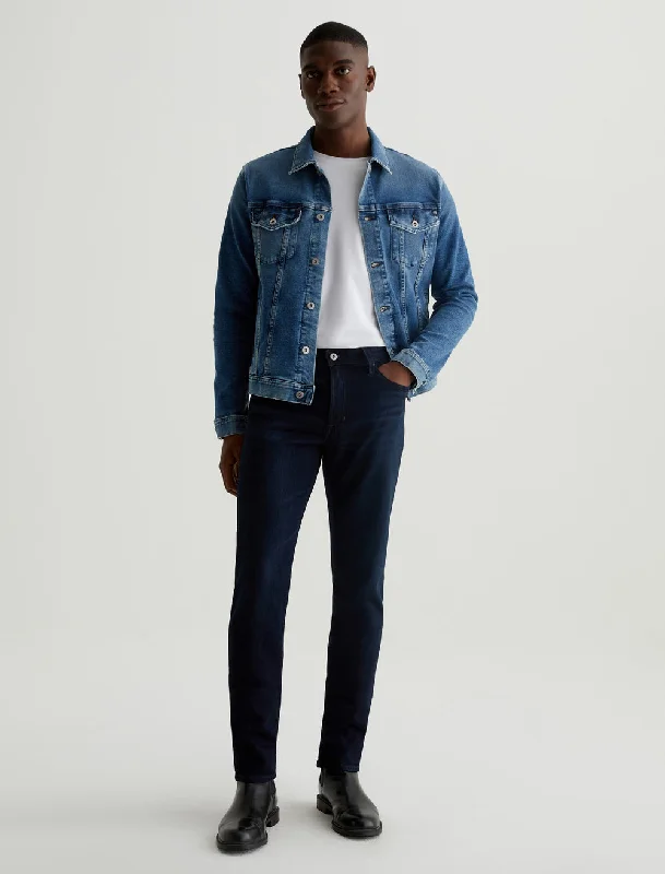 Men's ripped knee casual denim pants for a trendy street lookTellis Jean - Basel 1783DASBSEL