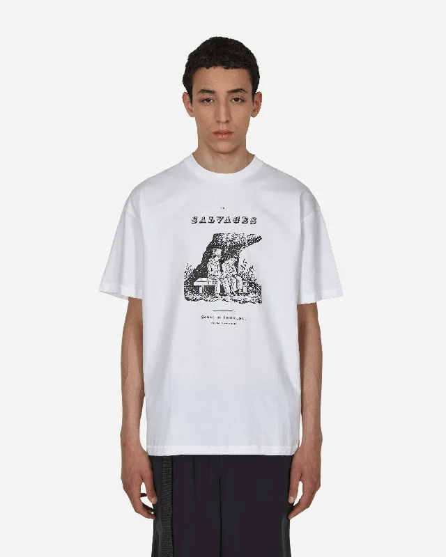 Men's thermal t - shirts with a high - neck design for cold weatherSongs Of Innocence T-Shirt White Men's thermal t - shirts with a high - neck design for cold weatherSongs Of Innocence T-Shirt White