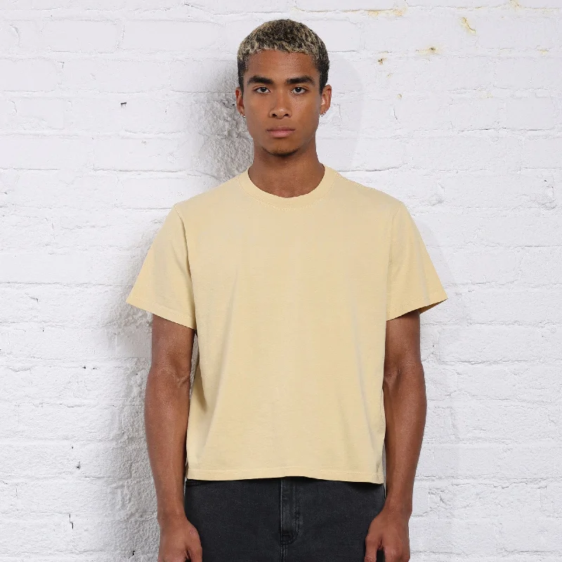Men's organic cotton crew - neck t - shirts for everyday comfortThe Silverlake Crop Tee II