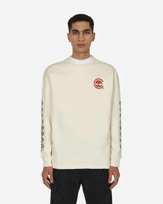 Men's antimicrobial t - shirts for odor - free freshness during travelCLOT Longsleeve T-Shirt Beige Men's antimicrobial t - shirts for odor - free freshness during travelCLOT Longsleeve T-Shirt Beige