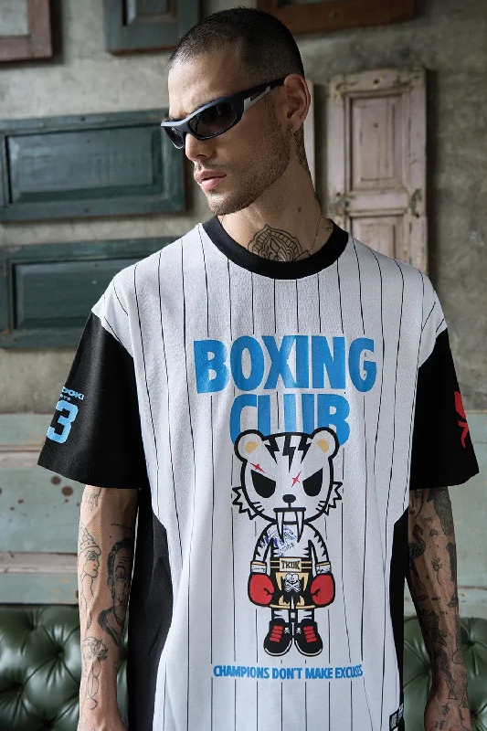 Men's distressed denim - look t - shirts with a rugged appealtokidoki Boxing Club Jersey