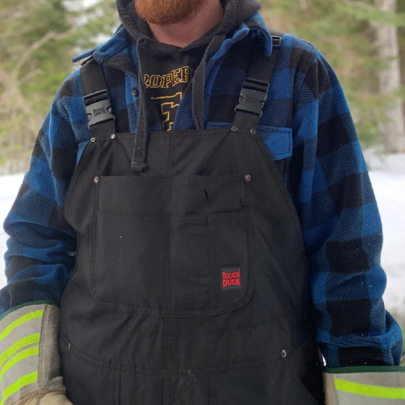 Overalls for painters with stain - resistant fabric​Tough Duck Insulated Bib Overall 7910