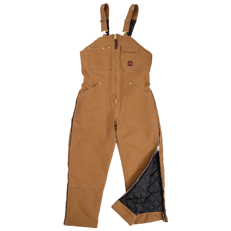 Vintage - inspired overalls with brass buttons​Tough Duck Insulated Bib Overall WB03