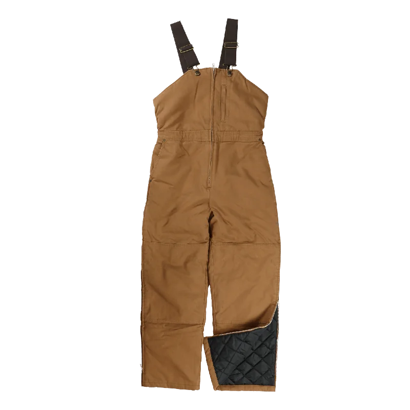 Leather overalls for a bold, edgy look​Tough Duck Women’s Insulated Duck Overall WB02