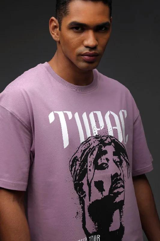 Men's plus - size pocket t - shirts with a classic lookTupac Oversized T-shirt