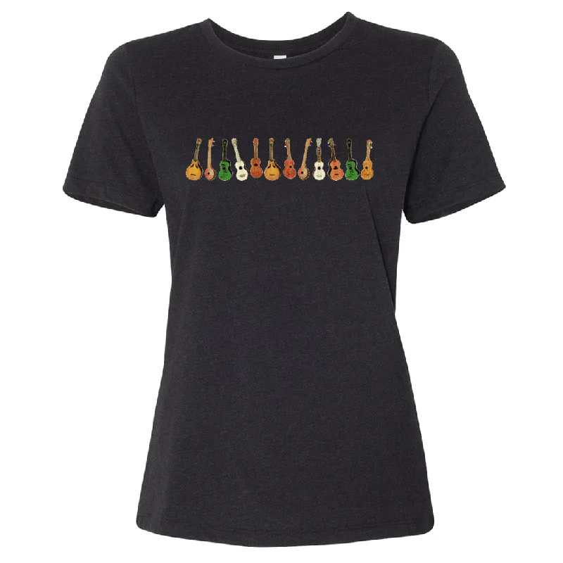 Men's UV - protection t - shirts for outdoor activities in the sunUkulele Wrap Women's Relaxed Jersey Tee Men's UV - protection t - shirts for outdoor activities in the sunUkulele Wrap Women's Relaxed Jersey Tee