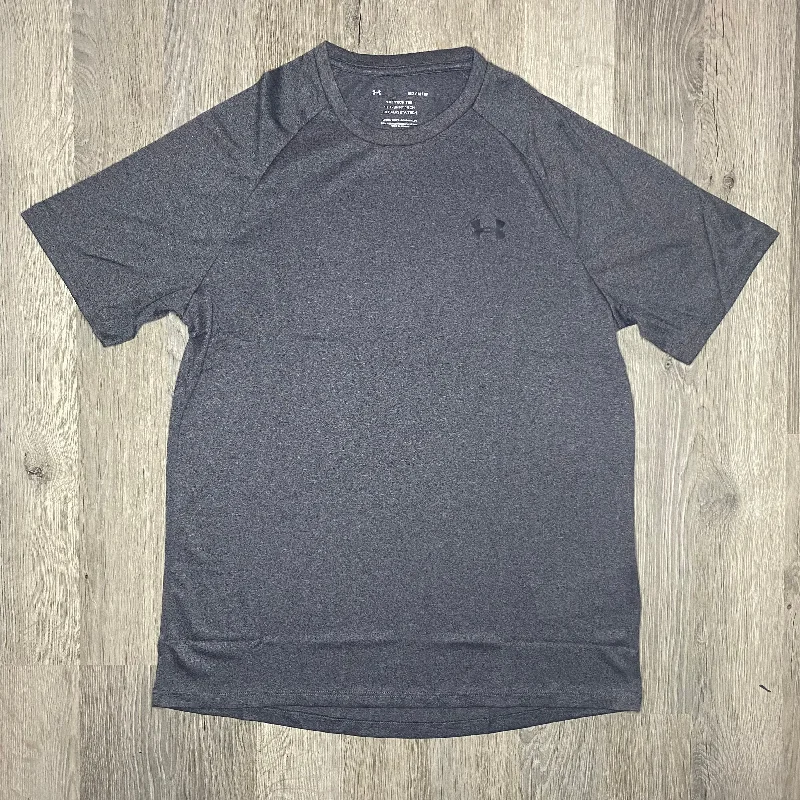 Men's plus - size pocket t - shirts with a classic lookUnder Armour Tech Tee Charcoal Grey